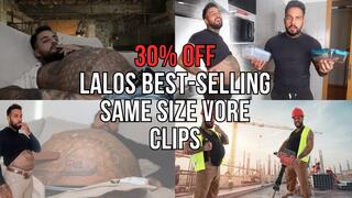 30% OFF | Lalos best-selling full size vore clips (bundle) - Lalo Cortez