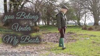 you Belong Under My Boots