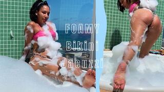 O toque delicado da espuma é provocante