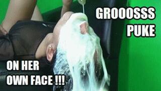 WET & MESSY 240421KPUCB5 SARAI PUKING HER OWN FACE DILDO DEEPTHROAT + FREE SURPRISE SHOW (LOWDEF SD MP4 VERSION)