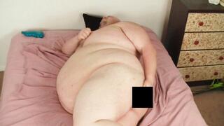 Fat Guy Fucks His Tight Ass With His Anal Toy *WMV*