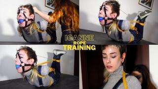 Rope training for Ioanne - Ioanne & Rey - 4K MP4