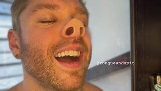 Mick Nose Against Glass Part14 Video1 - WMV