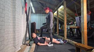 Obsessed gym trainer become my fucking slut