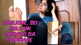 sei solo un coglione - uno schiavo da spennare