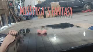 Cock Crush, testicle crush, footjob, barefoot and spicy eyaculation