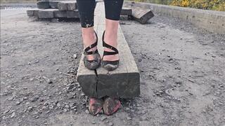 2 Muddy Louboutin's Destruction