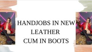 new leather and boots handjobs