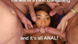 Tia Maria’s First ANAL Gangbang 4k