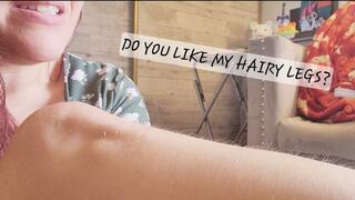 Do You Like My Hairy Legs - Close Up POV