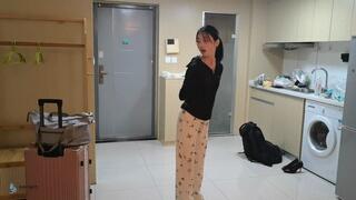 Pure girl's back hand bound by Guanyin (Chinese model)