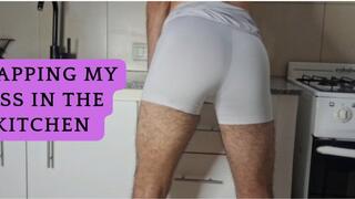 Ass Smacking In The Kitchen