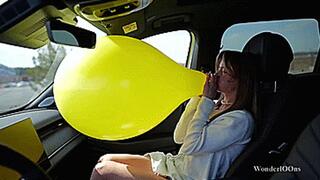 Irene two B2P in the car **4K**