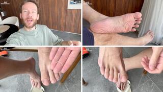 Let's cut My toenails with Me - Feet Vini - Foot size 15 (MP4-HD 1080p)
