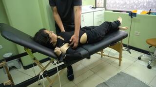 Amaru tickled to exhaustion (camera 2)