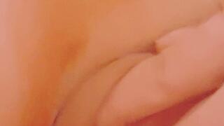 Masturbation closeup pussy in the bath with REAL orgasm