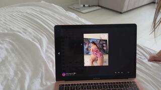 Caught Her Selling Nudes – Fucked Her Deep and Finished in Her Mouth