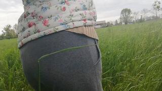 Naked ass and farts in public place!