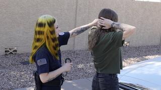 CC Is Pulled Over And Arrested By Officer Persephone