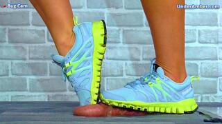 Trampled & Denied Orgasm Under The Rough Dirty Tread Of My Reebok Trainers - Bug Cam - 160BUG - Cock Balls Trample Trampling CBT Ballbusting Crush