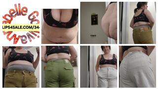 Trying On New Pants and Shorts Levis Cords Khaki Cargos Plaid and White Shorts