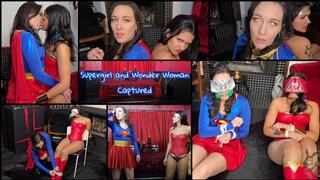 Sinn Sage and Calisa Bliss: Super Girl and Wonder Woman Captured