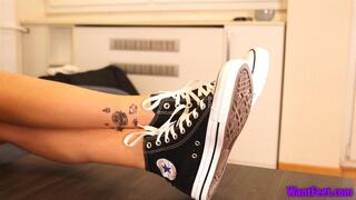 Goddess in Converse Sneakers - 4K MP4