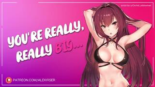 College Slut Fucks the Nerd With a Huge Cock!  | ASMR Audio Roleplay