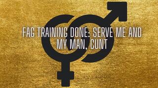 The NLP toolbox: Faggot Training Done - Serve Me and My Man, Cunt
