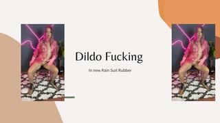 rain suit dildo fucking