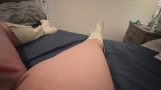 Worship my Boots While I Play with Myself