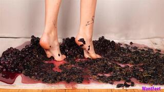 Cinderella Grape Crush - Crushing - HD MP4