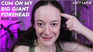 Cum On My Big Giant Forehead POV JOI