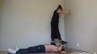 2339 Socks trampling with Jina