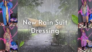 dressing rubber suit