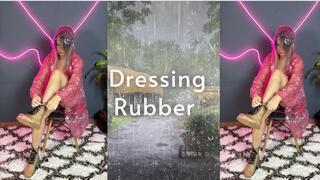 dressing rubber