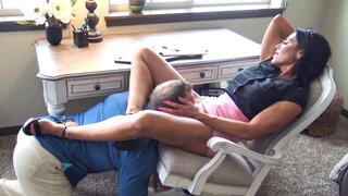 Zephy's office bitch!! (enhanced)