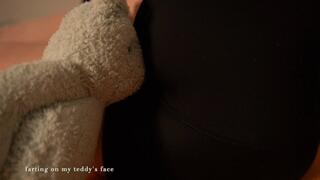 farting on my teddybear