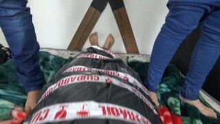 PAWG'S DUO FART DOMINATION SLAVE BY SCARLET WHITE , BABI VENTURA AND CLEOPATRA CAM BY DANI FULL HD