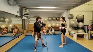 3 vs 1 ! A Competitive Mixed boxing endurance challenge!