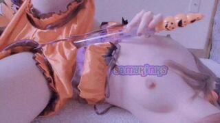 horny teen slut needy for halloween contest 2022