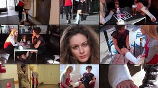 Zuzu SLWC Coffee Break and Casted Footsie with Cold Toes (in HD 1920X1080)