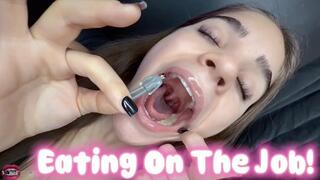 Eating On The Job! Ft Dalvina - HD MP4 1080p Format