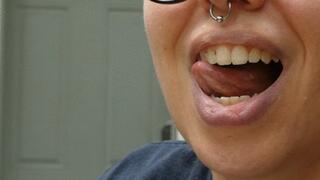 Eating Edamame Outside in The Sun