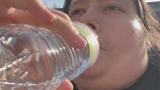 Snack and Enjoying The Outdoors