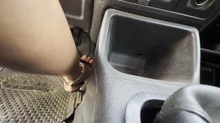 Serious Cranking BATTLE In My Platform Heels!