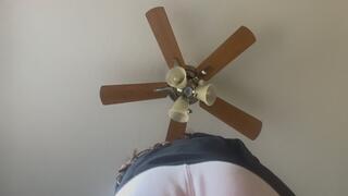 POV: Sat On in Tight Pink Leggings – Soft Pressure, Slow Movement