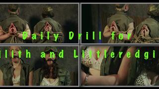 Daily Drill for Lilith and Littleredgirl (Cine Edition)