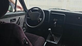 Watch me drive my car on a Rainy day