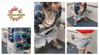 Bathroom Break W PEEING Wetting The Floor w Spit 4 Ya